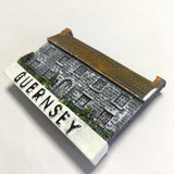 Guernsey England UK Fridge Magnet 3D Resin