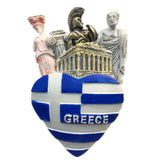 Athens Greece Fridge Magnet 3D Resin