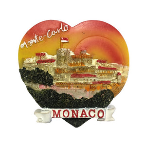 Monte Carlo Monaco Fridge Magnet 3D Resin