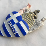 Athens Greece Fridge Magnet 3D Resin