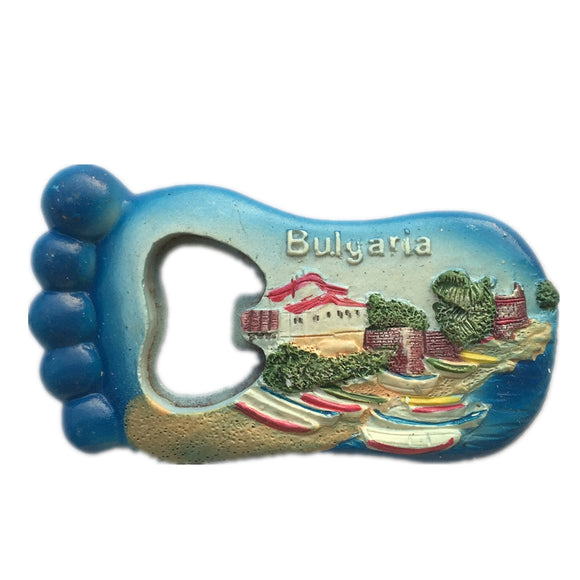 Varna Bulgaria Fridge Magnet Bottle Opener 3D Resin