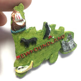 Newfoundland Canada Fridge Magnet 3D Resin