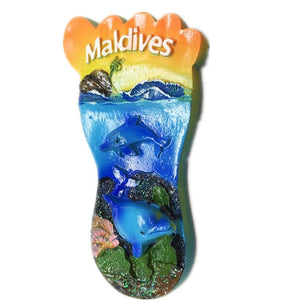 Maldives Fridge Magnet 3D Resin