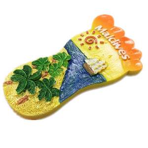 Maldives Fridge Magnet 3D Resin