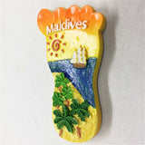 Maldives Fridge Magnet 3D Resin