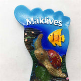 Maldives Fridge Magnet 3D Resin