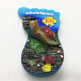 Maldives Fridge Magnet 3D Resin