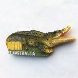 Crocodile Darwin Australia Fridge Magnet 3D Resin