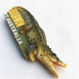 Crocodile Darwin Australia Fridge Magnet 3D Resin