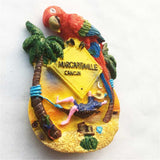 Margaritaville Cancun Mexico Fridge Magnet 3D Resin