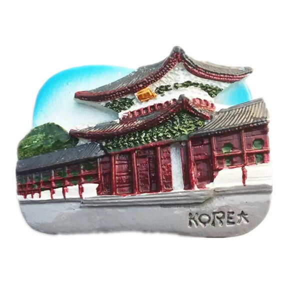 Gyeongbokgung Palace Seoul South Korea Fridge Magnet 3D Resin