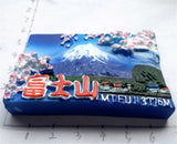 Mount Fuji Japan Fridge Magnet 3D Resin