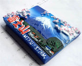 Mount Fuji Japan Fridge Magnet 3D Resin