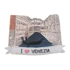 Bridge of Sighs Venice Italy Fridge Magnet 3D Resin