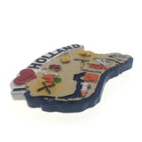 Map Holland Netherlands Fridge Magnet 3D Resin