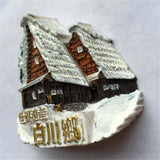 Shirakawago Japan Fridge Magnet 3D Resin