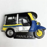 Bangkok Tuk-Tuk Thailand Fridge Magnet 3D Resin