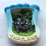 Elephant Island Thailand Fridge Magnet 3D Resin