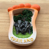 Elephant Island Thailand Fridge Magnet 3D Resin