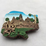 Angkor Wat Cambodia Fridge Magnet 3D Resin