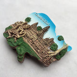 Angkor Wat Cambodia Fridge Magnet 3D Resin