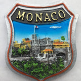 Monaco Fridge Magnet 3D Resin