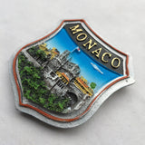 Monaco Fridge Magnet 3D Resin