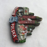 Krakow Poland Fridge Magnet 3D Resin