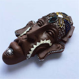 Indigenous Mask Indonesia Fridge Magnet 3D Resin