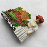 Vogtsbauernhof Schwarzwald Germany Fridge Magnet 3D Resin