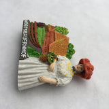 Vogtsbauernhof Schwarzwald Germany Fridge Magnet 3D Resin