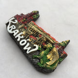 Krakow Poland Fridge Magnet 3D Resin