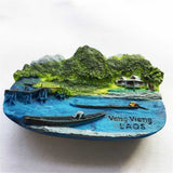 Vang Vieng Laos Fridge Magnet 3D Resin