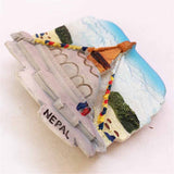 Kathmandu Nepal Fridge Magnet 3D Resin