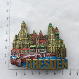 Dresden Germany Fridge Magnet 3D Resin