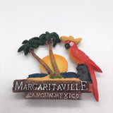 Cancan Macaw Mexico Fridge Magnet 3D Resin