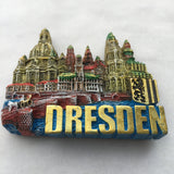 Dresden Germany Fridge Magnet 3D Resin