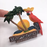 Cancan Macaw Mexico Fridge Magnet 3D Resin