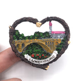 Luxembourg Fridge Magnet 3D Resin