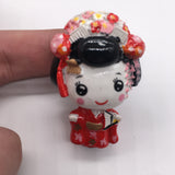 Kimono Girl Japan Fridge Magnet 3D Resin