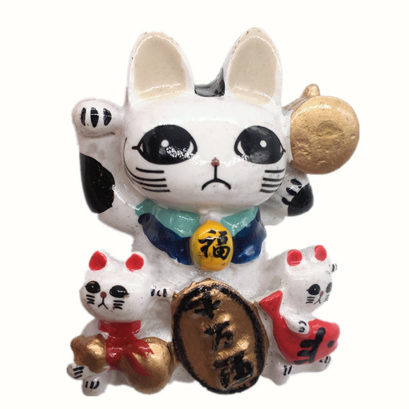 Lucky Cat Japan Fridge Magnet 3D Resin