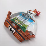 Side Turkey Fridge Magnet 3D Resin