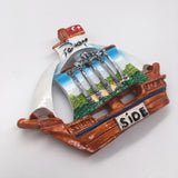 Side Turkey Fridge Magnet 3D Resin