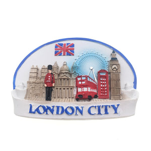 London  England UK Fridge Magnet 3D Resin