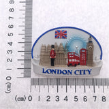 London  England UK Fridge Magnet 3D Resin