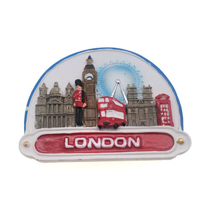 London  England UK Fridge Magnet 3D Resin