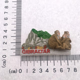 Gibraltar Fridge Magnet 3D Resin