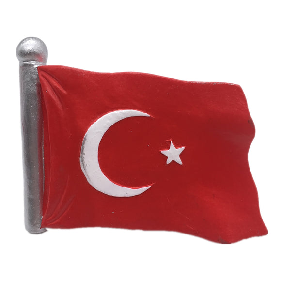 Flag Turkey Fridge Magnet 3D Resin