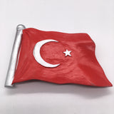 Flag Turkey Fridge Magnet 3D Resin