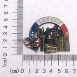 London England UK Fridge Magnet Metal Craft